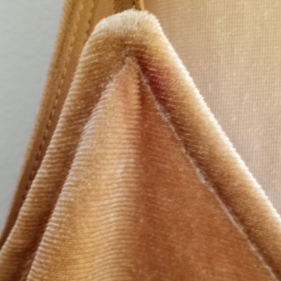 'ANN TAYLOR' XL Poly Velvet Camisole Top adjustable straps - Picture 7 of 9